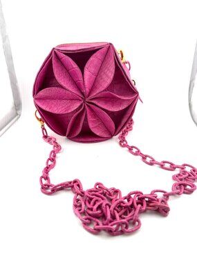 BRAND NEW NANCY GONZALEZ ROSSETTE CIRCLE CROSSBODY BAG!!